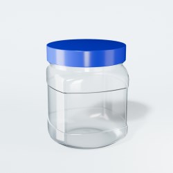 Square Round 1.35 Litre Container
